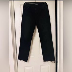 Size 29 worn once Just Black jeans.  Super comfortable, but too big for me.